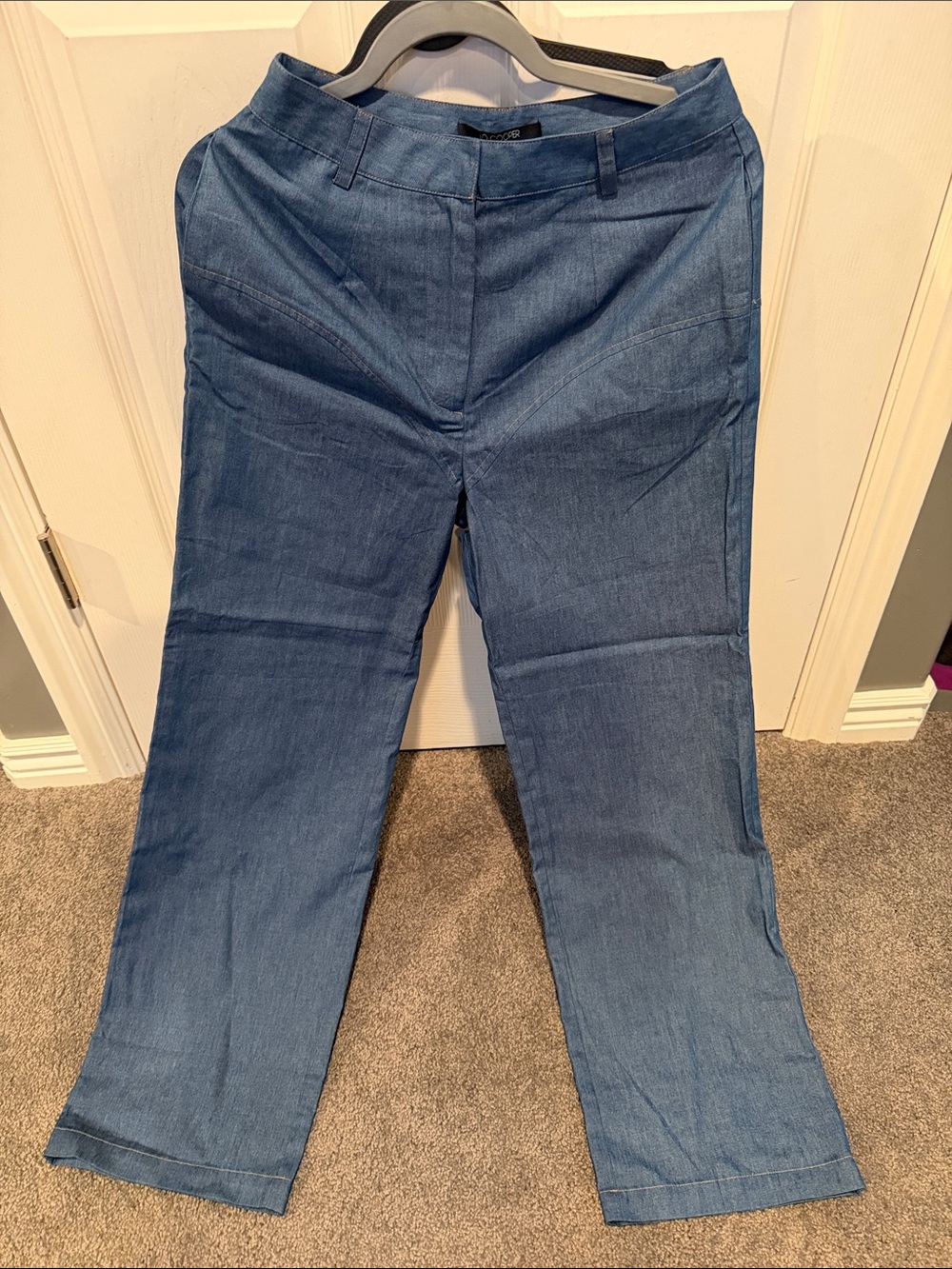 19 Cooper Classic Women's Blue Denim Trousers